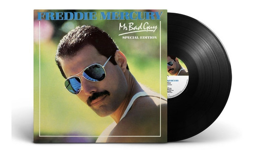 Vinilo Freddie Mercury Mr. Bad Guy Nuevo Sellado Edición Eu