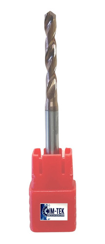 Mecha Integral Metal Duro Ø 3,5mm Revestida Acero Inox Drill