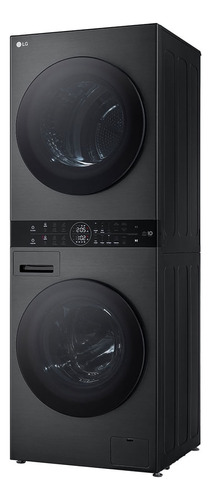 Lava E Seca Torre Washtower 14kg Black Inox - 127v
