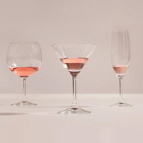 Kit 12 Taças De Champanhe 220ml Espumantes Cristal Copos Tit