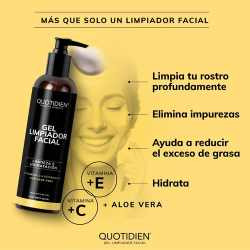 Imagen 3 de 10 de Kit Limpiador + Tonico + Serum C + Serum H + Gel Hidratante