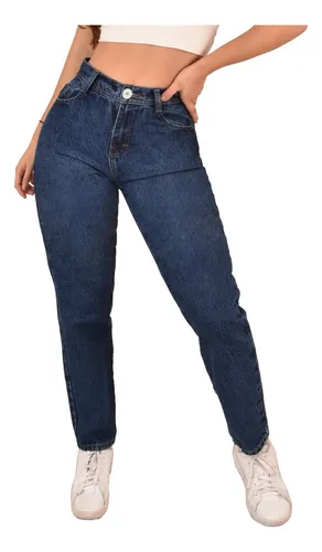 Mom Jeans Dama Casual Juvenil Moda Alta Calidad