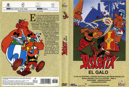 Asterix Y Obelix Peliculas Coleccion Completa Dvd