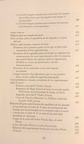 Las Provinciales Y Otras Obras - Blaise Pascal
