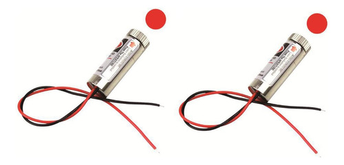 (2 Unidades) Diodo Laser Rojo (rayad))) 650 Nm 5 Mw