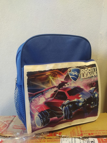 Mochila Para Preescolares Azul De Rocket League