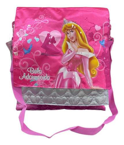 Bolsa Pasta Transversal Passeio Princesas Disney Original