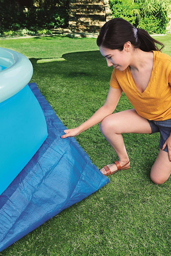 Tapiz De Suelo Pileta Protector Bestway 58001 335x335cm