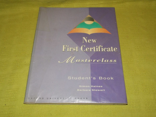 New First Certificate Masterclass - Student´s Book - Oxford