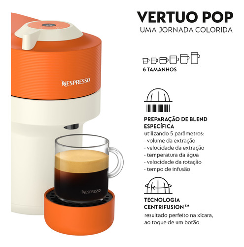 Cafeteira Nespresso Vertuo Pop Pantone Edição Limitada 110v Pantone