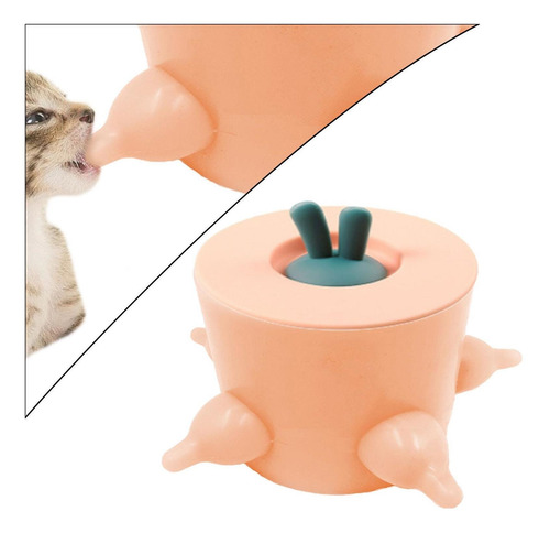 Alimentador De Leite Para Filhotes De Gatinhos 5 Mamilos De