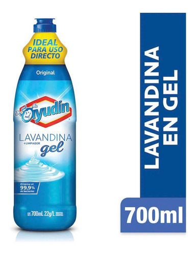 Lavandina En Gel Original Ayudin X 700 Ml