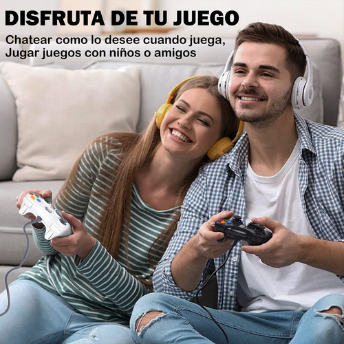 Mando Con Cable Para Xbox 360 Y Pc Con Windows, Color Negro Negro
