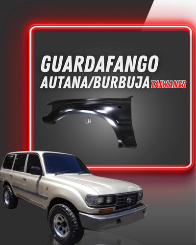 Guardafango Toyota Autana/burbuja Taiwanes