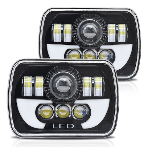 Faro Delantero Automotriz Led Comanche Y Más Pulgadas Mj