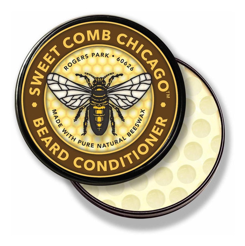 Sweet Comb Chicago: Acondicionador De Barba De Cera De Abeja