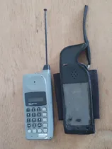 Comprar Viejo Celular Motorola Gris Con Funda