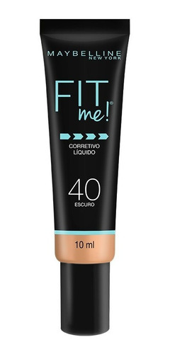 Corretivo Líquido Escuro 40 10ml Maybelline