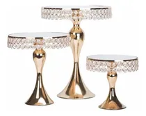 Comprar Set 3 Alzadores Metalicos Para Tortas Bases De Pasteles\u002F3037