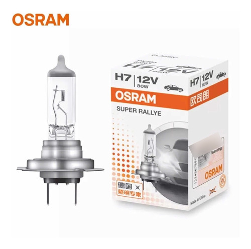 Bombillo Halogeno Osram H7 12v 55w Unidad