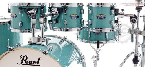 Bateria Pearl Decade Maple Mint 22,8,10,12,14,16,14 Shellpac