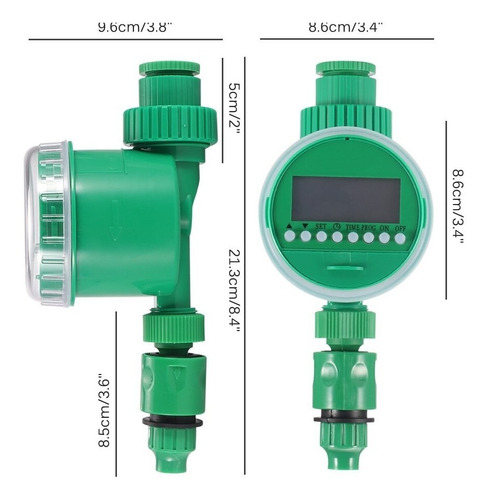Imagem 2 de 5 de Irrigador Temporizador Automático Timer Jardins Hortas