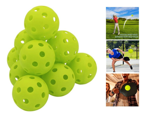 36 Piezas De Pickleball De Golf De 41 Mm Y 26 Hoyos