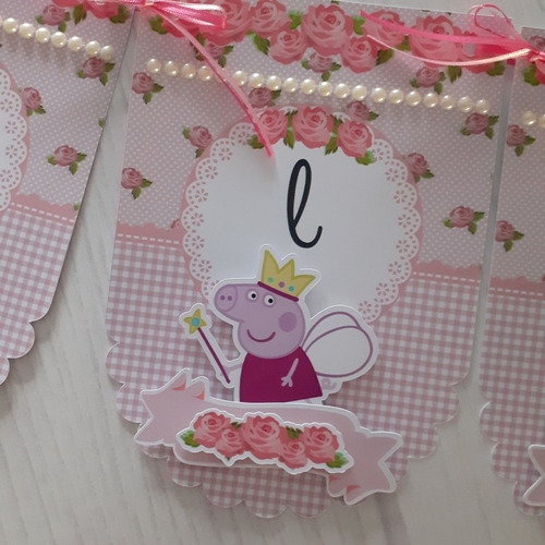 Banderines Personalizados 3d Peppa