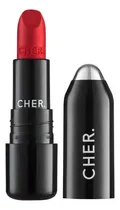 Comprar Labial Cher Beauty Satin Kiss Lipstick Color Rojo Escarlata
