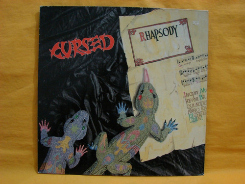 Vinilo Cursed Rhapsody + Sobre Original 1991 Ed Alemania C/2