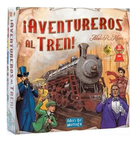 Juego De Mesa - ¡aventureros Al Tren! - Aldea Juegos