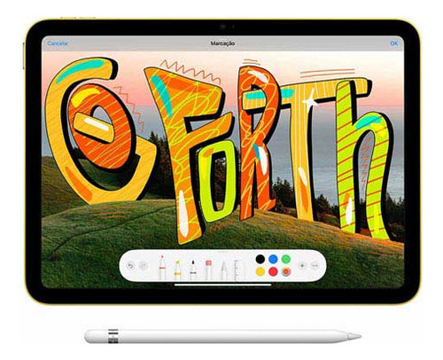 Ipad 10 Generación Apple A14 Bionic 10.9 Wifi 64 Gb Plata