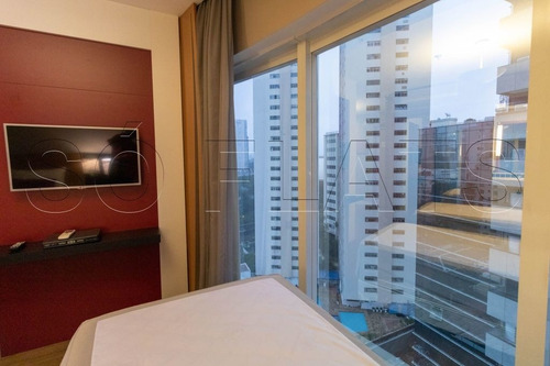 Imagem 10 de 15 de Flat Mercure São Paulo Ginásio Ibirapuera No 1 Suíte 31m² - Sf3789