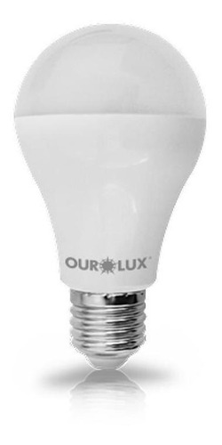 Lâmpada De Led 9w 127/220V E27 - Ourolux Cor da luz Branco-neutro