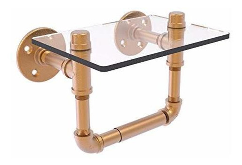 Allied Brass P-130-tpgs Pipeline Collection Estante De Vidri