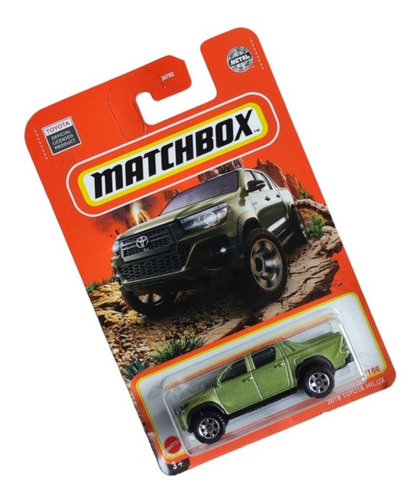 Toyota Hilux Pickup Camioneta Matchbox Original