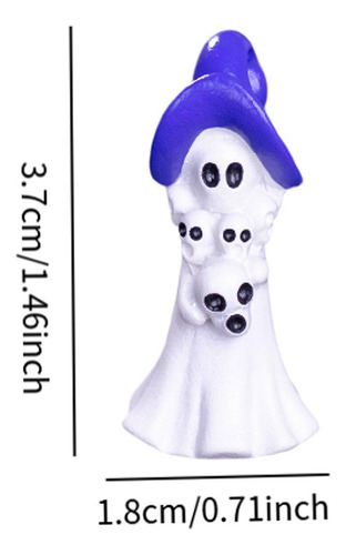 2 Estatua Fantasma Para Halloween, Fantasma De Sombrero