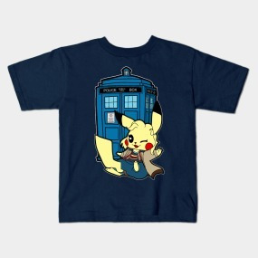 Remera Dragonfly Negra Y Blanca Pikachu Pokemon Col. C 28