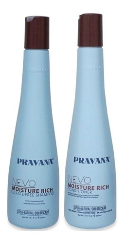 Moisture  Rich Shampoo Y Acondicionador  De 300ml Pravana 