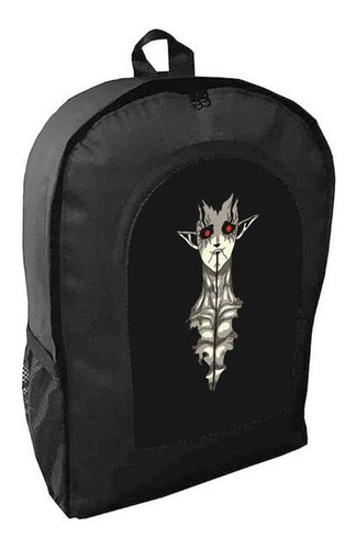 Mochila Negra  Black Clover Anime Adulto / Escolar B30