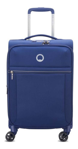 Valija Carry On Expandible Delsey Brochant 2.0 Color Azul