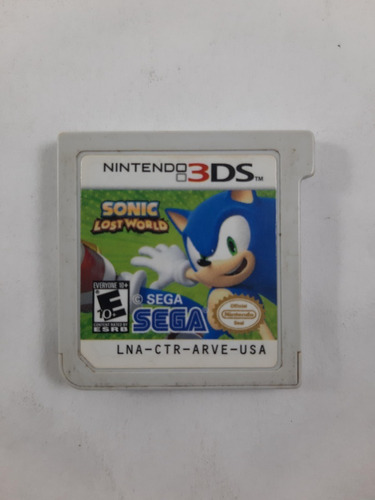 Juego Sonic Lost World Nintendo 3ds Solo Cartucho