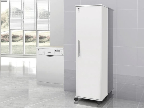 Imagem 6 de 9 de Armário Multiuso Com 1 Portas E Tranca Com Chave Organiza