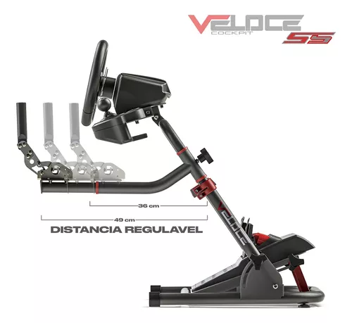 Suporte Veloce V1 Cockpit Para Volantes Logitech G25 G27 G29 G920 G923 -  Faz a Boa!