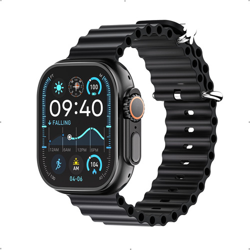 Smartwatch Lucsmart U3w Ultra 49mm Com Gps E Música 2025