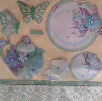 Comprar Vinil, Vinilos, Viniles, Sticker En 3d Cocina Comedor Pack 2
