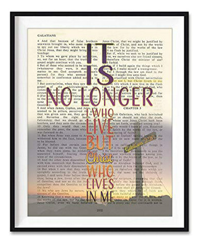 Es Ya No Vivo Yo, Sino Que Cristo Vive En Mí, Gálatas 2:20, 