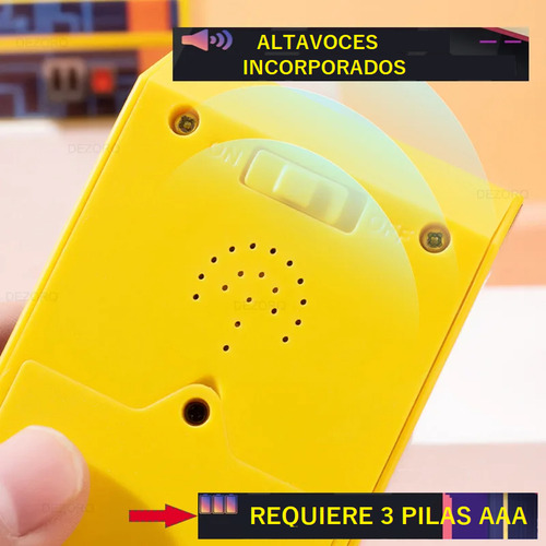 Juguete Mini Arcade Pantalla Color Retro Machine Consola