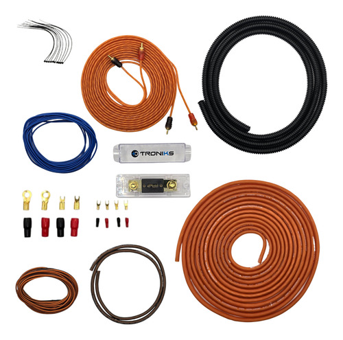 Kit De Instalación De Amplificador, Calibre 8, +otroniks