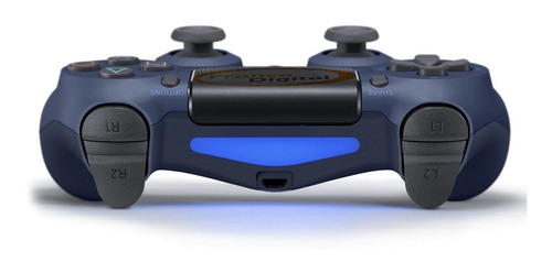 Imagen 2 de 5 de Joystick Control Ps4 Play 4 Inalámbrico Dualshock Azul Oscur